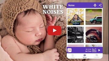 Video about White Noise Baby Sleep: Lullin 1