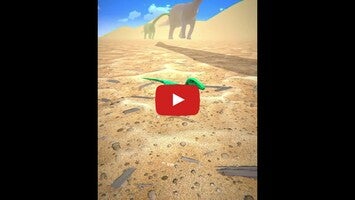 Gameplay video of Dino Run: Dinosaur Runner Game 1