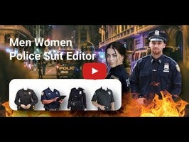 วิดีโอเกี่ยวกับ Police Suits - AI Photo Editor 1