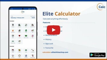 Elite Calculator 1 के बारे में वीडियो