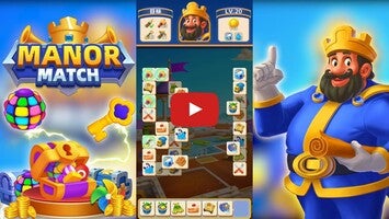 Gameplay video of Manor Match - puzzle game 1