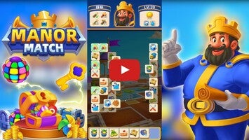 Manor Match - puzzle game 1 का गेमप्ले वीडियो