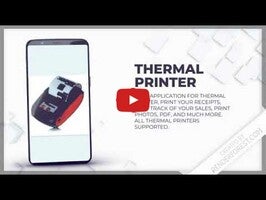 Vídeo de Bluetooth Thermal Printer /POS 1