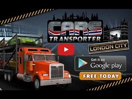 Video about Cars Transporter London City 1