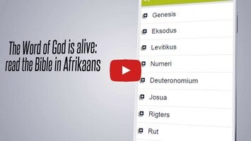 Vídeo sobre Bible Afrikaans 1