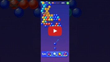 วิดีโอการเล่นเกมของ Bubble Shooter - Global Battle 1