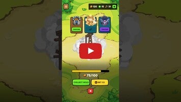 Gameplay video of Apexlands- idle tower defense 1
