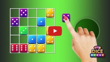 Vídeo de gameplay de Dice Merge! Puzzle Master 1