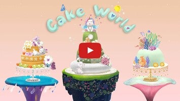 Vidéo de jeu deCake world1