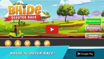 วิดีโอการเล่นเกมของ Bhide Scooter Race| TMKOC Game 1