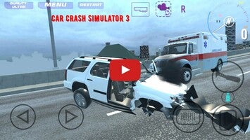 วิดีโอการเล่นเกมของ Car Crash Simulator 3 1