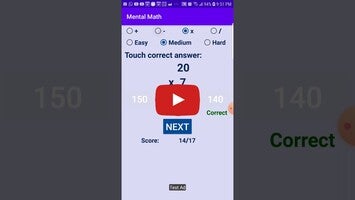 Video cách chơi của Mental Math1