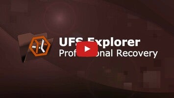 Vídeo de UFS Explorer Professional Recovery 3