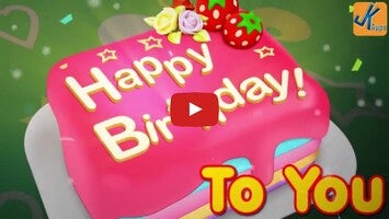 Video über Birthday Cake With Name & Photo 1