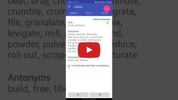 Video about Offline Thesaurus Free 1