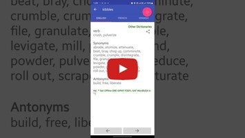 Видео про Offline Thesaurus Free 1