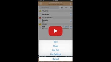 วิดีโอเกี่ยวกับ Shopper - Shopping List 1