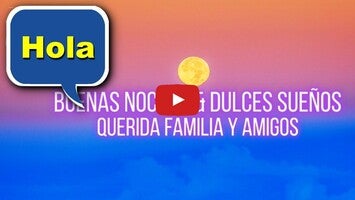 Video tentang Spanish Good Night Gif Images 1