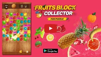 Gameplayvideo von Fruits Block Collector 1