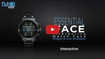 วิดีโอเกี่ยวกับ Essential Face HD WatchFace Widget Live Wallpaper 1