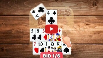 Gameplay video of Spades: Classic Card Game 1