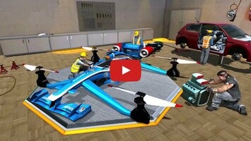 Gameplayvideo von Flying Formula Car Racing Game 1