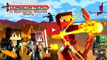 Vídeo de gameplay de Dungeon Hero: A Survival Games Story 1