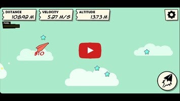 Gameplay video of Paper Plane Flight 1