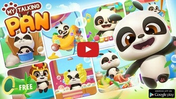 Gameplay video of My Talking Panda: Pan 1