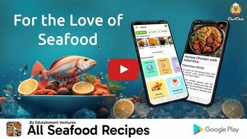 Video über All Seafood Recipes Offline 1