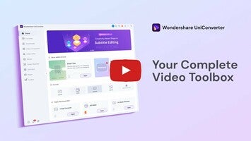 วิดีโอเกี่ยวกับ Wondershare UniConverter 1