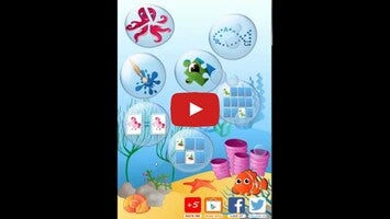 Gameplay video of Kids Puzzle Memo & Coloring 1
