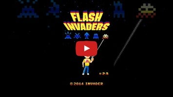 Video gameplay FlashInvaders 1