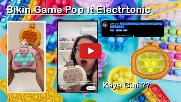 วิดีโอการเล่นเกมของ Pop It Electronic Game 1