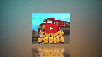 Gameplay video of Loco Run: Train Arcade Game 1