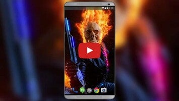 Video about Skull Rider Live Wallpaper 1
