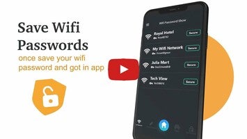 Vídeo de WIFI Password Show App & Show All WIFI Password 1
