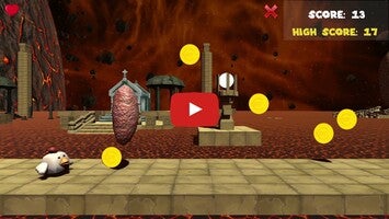 Vídeo-gameplay de Rooster Runner 1