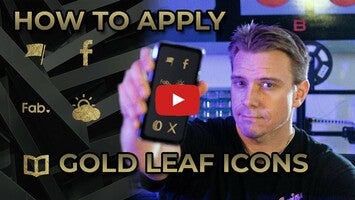 Vídeo de Gold Leaf - Icon Pack 1