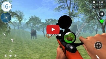 วิดีโอการเล่นเกมของ Wild Animal Deer Hunting Games 1