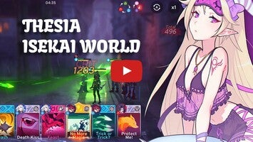 วิดีโอการเล่นเกมของ Thesia: Isekai World 1