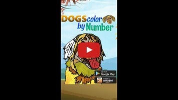 Видео про Dogs Paint by Number Glitter 1