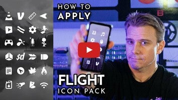 Vídeo de Flight Dark - Icon Pack 1