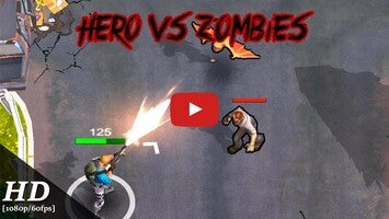 Gameplay video of Hero vs. Zombies 1
