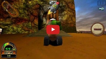 Gameplay video of Tiki Kart 3D 1