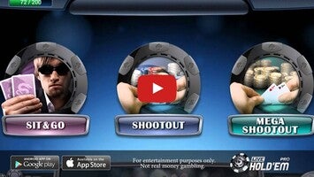 Vídeo de gameplay de Live Holdem Pro 1