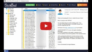 SysBud NSF to PST Converter 1 के बारे में वीडियो