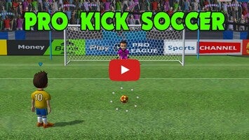 طريقة لعب الفيديو الخاصة ب Pro Kick Soccer1