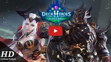 Video gameplay Deck Heroes: Puzzle RPG 1