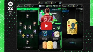 Video gameplay NHDFUT 24 Draft & Pack Opener 1